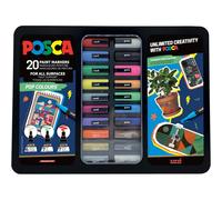 Rotuladores POSCA Pop Colours, Estuche x20 Surtidos