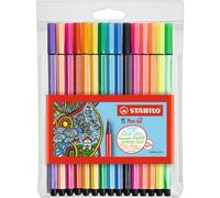 Rotuladores STABILO Pen 68, Estuche x15 Colores