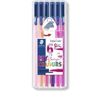 Rotuladores STAEDTLER Triplus Color 323, Estuche x6 Colores Flamingo