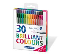 Rotuladores STAEDTLER Triplus Fineliner 334, Caja x30 Colores