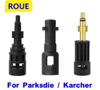 ROUE para Karcher Parkside Adaptador de boquilla de lavadora de alta presión para convertir entre Karcher Lavor Parkside Accesorio de lavadora de automóviles Type B