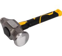 Roughneck 65 - 703 Gorilla Club martillo, multicolor, 1,4 kg | Punto de impacto abovedado, cara extragrande, postes de valla, forjado, núcleo de fibra de vidrio y agarre absorbente de