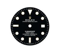 ROUHO Esfera Reloj Acero Inoxidable 8215 Movimiento Automático Accesorio Modificación Cara Reloj Metálica 29mm Brillante Fecha Reemplazo para Rolex Submariner - A3