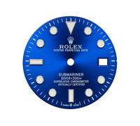 ROUHO Esfera Reloj Acero Inoxidable 8215 Movimiento Automático Accesorio Modificación Cara Reloj Metálica 29mm Brillante Fecha Reemplazo para Rolex Submariner - A8
