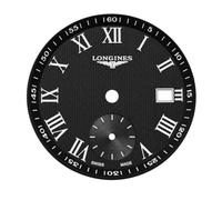 ROUHO Esfera Reloj Acero Inoxidable Cara Metal 32.9mm Recambio Repuesto Pieza 2824 2892 Automático Movimiento Componente para Longines Master