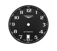 ROUHO Esfera Reloj Acero Inoxidable Cara Metal 32.9mm Recambio Repuesto Pieza 2824 2892 Automático Movimiento Componente para Longines Master - A9