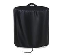 Round Fire Pit Cover, Outdoor Fireplace Dust Cover, Waterproof Guard for Firepit, Upright Patio Wood Burning Fireplace Protector, 18,11 x 14,96 pulgadas, Shield