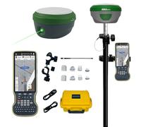 Rover GNSS RTK láser SMA28H con Software Permanente Collector, cámaras duales, reconocimiento de escenas en Realidad Aumentada, Funciona como estación Base para Drones/UAV, Alcance láser de 30 m