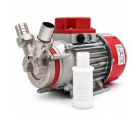 Rover Pompe MARINA NOVAX 25 24V - Bomba de trasvase alimentaria autoaspirante 3000 l/h, cuerpo CuZn Low Lead, certificada MOCA y CE, para agua, vino, leche, zumos y vinagre