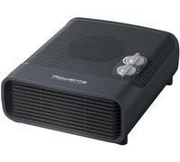 Rowenta Compact Power, calefactor, calentamiento rápido, SO5115 | Silencioso, Controles sencillos y distribución uniforme del calor, Fácil de transportar, Color: Gris oscuro/Negro