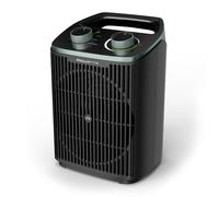 Calefactor portátil - Rowenta Intense Comfort, Silencioso, 2400 W, 3 modos, Apagado automatico, Asa de transporte, Compacto, Negro