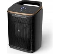 Rowenta SO9361, radiador eléctrico con ventilador, cerámica, 12 horas de funcionamiento, 1,5 metros, protección IP20, para uso en interiores