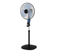Rowenta Ventilador de pie Essential+ 40 cm Negro/Azul Nuevo