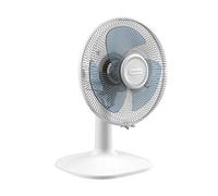 Ventilador de sobremesa - Rowenta VU2330F0, Diámetro 30 cm, 34 m³/h, 46 dB, 3 Velocidades, Blanco