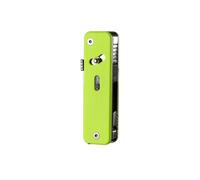 ROXON Herramienta modular S503G Flex Companion (Verde neón) | preinstalada con 8 herramientas (destornillador de puntas de 1/4", hoja D2, destornillador, sierra cónica, tijeras, etc.)