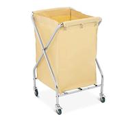 Royal Catering - RCWW 3 - Carro para ropa - 200 L - 4 Ruedas / 2 Frenos - Bolsa: 52 x 50 x 76 cm