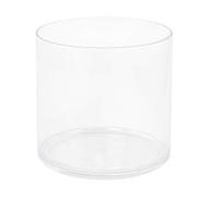 Royal Imports Florero acrílico Decorativo para Centro de Mesa para el hogar o Boda, Resistente a la Rotura, Forma cilíndrica, 6 Pulgadas de Alto, Apertura de 6 Pulgadas
