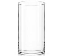 Royal Imports Florero de Cristal Decorativo para el hogar o la Boda, Forma cilíndrica, 30,5 cm de Alto, Apertura de 15,2 cm, Transparente