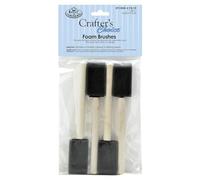 Royal & Langnickel Crafter's Choice 4 cepillos de Espuma de 1 Pulgada | RFOMW-4PACK