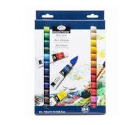 Royal & Langnickel - Pintura acrílica (12 ml, 24 unidades), multicolor