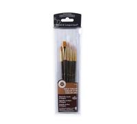 Royal & Langnickel RSET-9161 - Set de brochas, de taklon (6 Piezas) Color Dorado