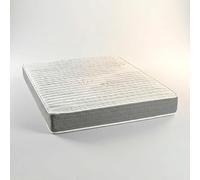 ROYAL SLEEP Colchón de Muelles Ensacados con Viscoelástica 23 cm | Hilo de Carbono Antiestrés y Biocerámico | Efecto Regenerador | Confort Alto | Firmeza Media-Alta | 90x190 | Ceramic Pocket Compact