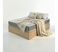 ROYAL SLEEP - Pack Colchón Muelles Ensacados 23cm + Canapé | ENVIO, MONTAJE Y RETIRADA INCLUÍDA | Ceramic Pocket Low Natural 150 x 200