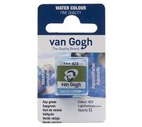 Royal Talens Farben Van Gogh Watercolor Half Pan Sap Green