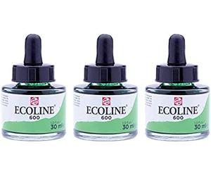 Royal talens talens ecoline acuarela liquida 30ml verde, regular, 10