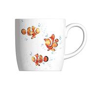 Royal Worcester Wrendale Designs Clowning Around - Taza (0,3 L), diseño de pez