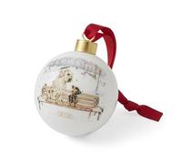 Royal Worcester Wrendale Designs Winter Walks - Bola de cerámica anual edición limitada 2025