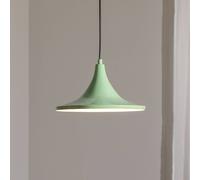 ROYALTECH Lámpara colgante Genisy, verde menta, Ø 31 cm, metal, E27