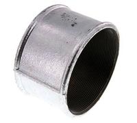Rp 4'' Hierro fundido zincado Enchufe redondo 25 Bar