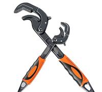 RRYPBOVG Llave Ajustable Llave ajustable multifuncional, tubo abierto grande, baño, acero inoxidable, Universal(S)
