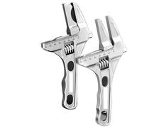 RRYPBOVG Llave Ajustable Llave ajustable Universal multifuncional, mango corto, gran apertura, 1 Uds.(YELLOW)