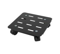 RRYPBOVG Plato para Maceta con Ruedas Bandeja móvil for macetas con Ruedas | For plantas pesadas Soportes for plantas de interior Carro móvil for plantas al aire libre(Black)