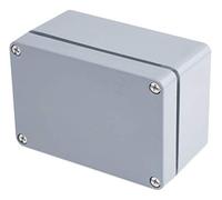 RS PRO Carcasa de PET gris, dimensiones exteriores 110 x 75 x 55 mm, IP66
