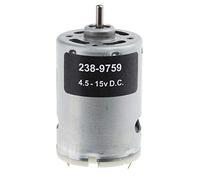 RS PRO Motor de engranajes de hasta 154,4 g, 4,5 → 15 V CC / 21,2 W, diámetro de eje: 3,18 mm x 50 mm