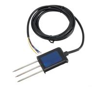 RS485 Medidor de suelo pH temperatura humedad conductividad - IP68 sensor de tierra para agricultura invernadero (C)