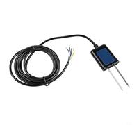 RS485 Medidor de suelo pH temperatura humedad conductividad - IP68 sensor de tierra para agricultura invernadero (A)