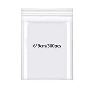Rshuhx Bolsas Plastico Transparente Resellables Bolsa Sellada Pequeñas Engrosamiento 160μm 300 Piezas 6cmX9cm Bolsas Plastico Autocierre para Caramelo Bombones Embalaje de Comida Joyería