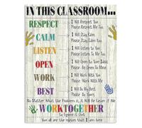 RUAJOGYNVM Educational Tin Sign Home Wall-Art Classroom Poster 12x8 Inch | Charming rustic design fits well in library or study room
