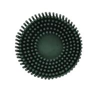 Rubber brush for electric drills 10 piezas de 2 pulgadas de grano de cerdas 50 eliminación de revestimiento abrasivo desbarbado cepillo eléctrico cónico grueso