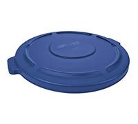 Rubbermaid Commercial FG263100BLUE Products BRUTE - Tapa para cubo de basura, 32 galones, color azul