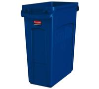 Rubbermaid Cubo de basura SLIM JIM® – 60 l con conductos de ventilación