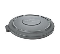 Rubbermaid Commercial Products FG260900GRAY - Tapa para cubos de basura, plástico, 10 gallones, gris