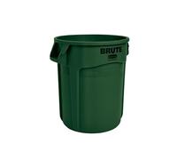 Rubbermaid Commercial Products FG262000DGRN Cubo de Basura, Capacidad de 76 L, Verde Oscuro