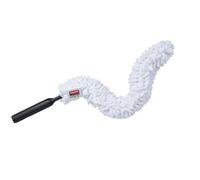 Rubbermaid Commercial Products Hygen - Plumero flexible con funda de microfibra, blanco