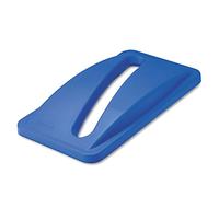 Rubbermaid Commercial Products Slim Jim 099135 - Tapa para contenedor, color azul