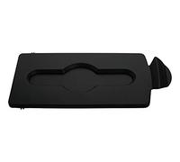 Rubbermaid Commercial Products Slim Jim estación de reciclaje Stream Topper, 1 Lid, Negro, 1